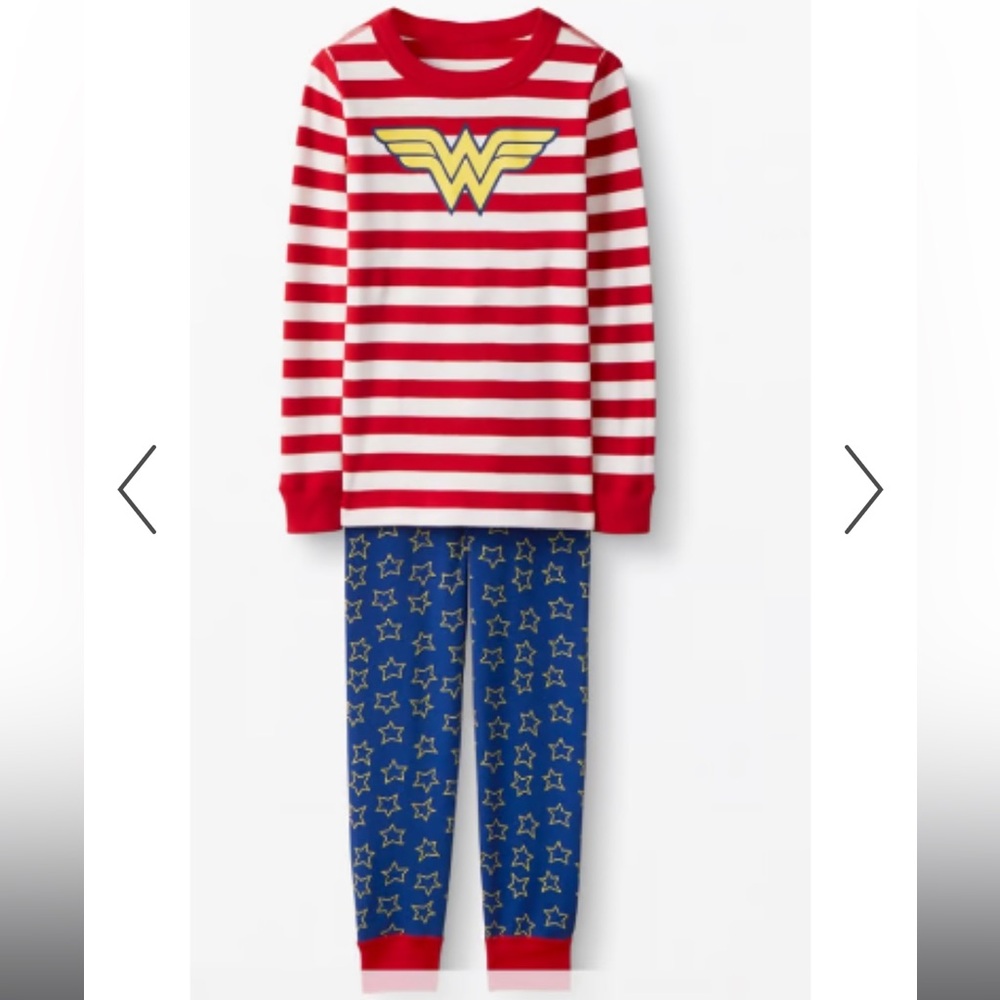 Hanna Andersson Wonder Woman pajamas